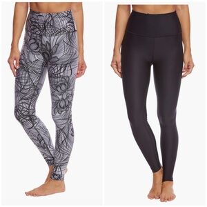 Beyond Yoga Flip It And Reverse It High Waisted Yoga‎ Leggings Gray/Black